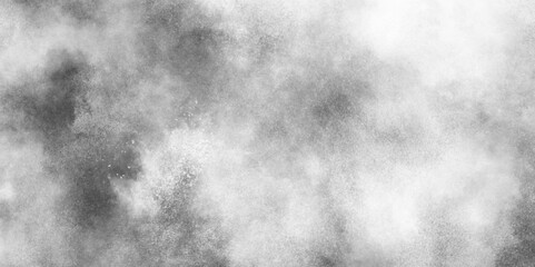 Abstract black and grey watercolor for background,  bright white paint color powder explosion, Grunge black and white Texture of chips, cracks, scratches, distressed white or grey grunge.