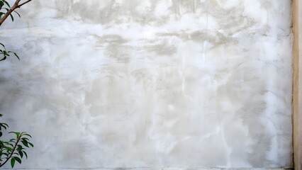 Obraz premium White gray cement wall texture for background
