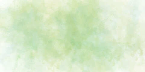 
Green watercolor background Light green watercolour paper texture background. Vector water color design illustration