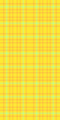 Purity textile pattern fabric, golf seamless check vector. Luxurious plaid texture background tartan in yellow and amber colors.