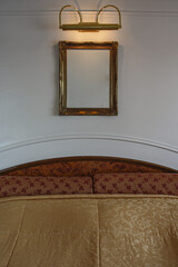 Luxurious mini junior suite stateroom cabin room onboard luxury cruise ship cruiseship liner with...