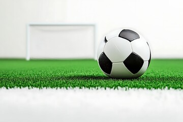 Soccer Ball on the Field - A Thrilling Sport
