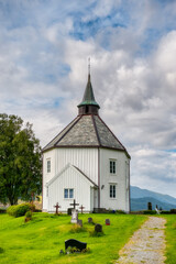 Fototapeta premium Vinjeora is a village in Heim Municipality, Trøndelag county, Norway.