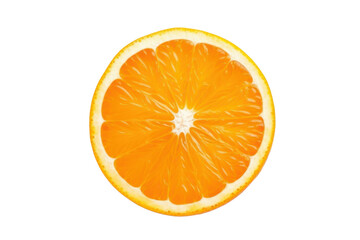 Fototapeta premium slice of orange isolated