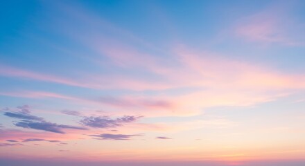 Obraz premium sunset sky with clouds