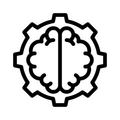 feature engineering line icon