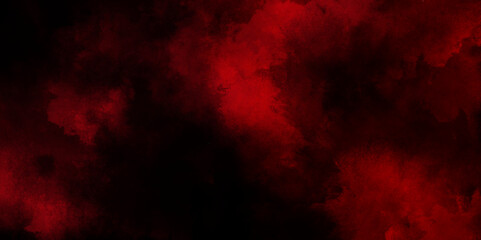 Red abstract smoke on black background, grunge texture background, dark red abstract watercolor background with textured grunge effects,  old wall vintage surface.