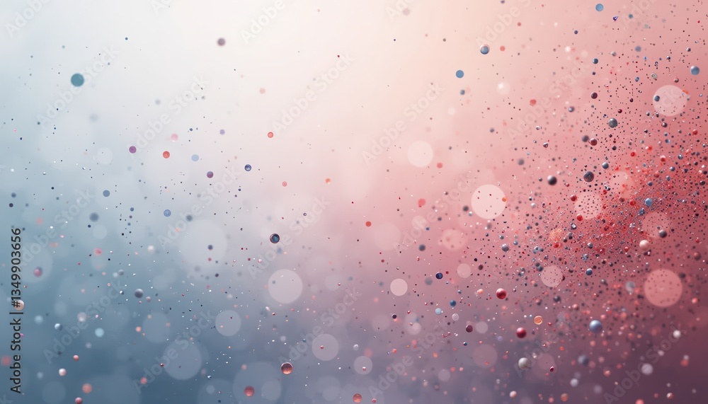 Poster captivating particle motion abstract background digital art colorful atmosphere bird's eye view visu