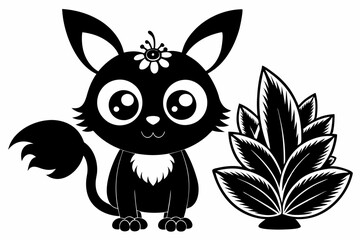 coloring pages silhouette black vector