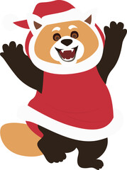 , Merry Christmas Happy Red