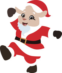 , Merry Christmas Christmas Lamb