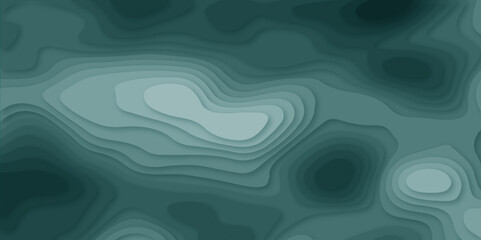 Abstract Papercut Layered Contour Mapping Design in Modern Gradient Style, 3D Paper Cut Art Inspired Wavy Landscape, Elegant Geometric Flow Pattern, Smooth Cutout Effect for Digital Design