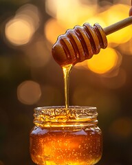 Delicious raw honey texture high resolution picture