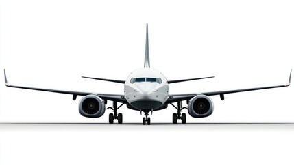 Boeing 737-800 Airplane Front View