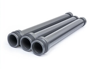 Fototapeta premium Black Plastic Pipes