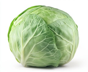 cabbage isolated on white background