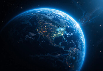 Obraz premium Earth Day 2025, Celebrating Our Planet’s Beauty