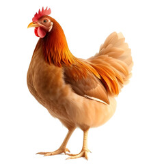 Fototapeta premium chicken isolated on white