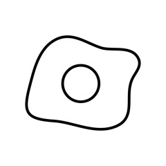 目玉焼きのアイコン