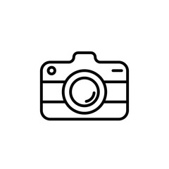 Camera icon vector graphics