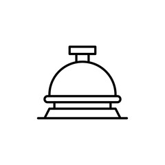 Hotel service icon vector graphics