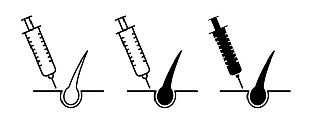 Platelet rich plasma icon vector graphics