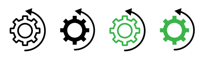 Recovery icon vector graphics