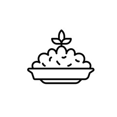 Risotto icon vector graphics