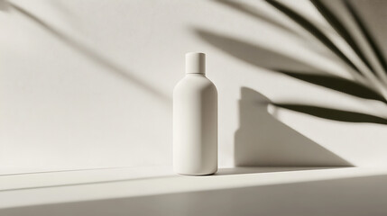 white plastic bottle
