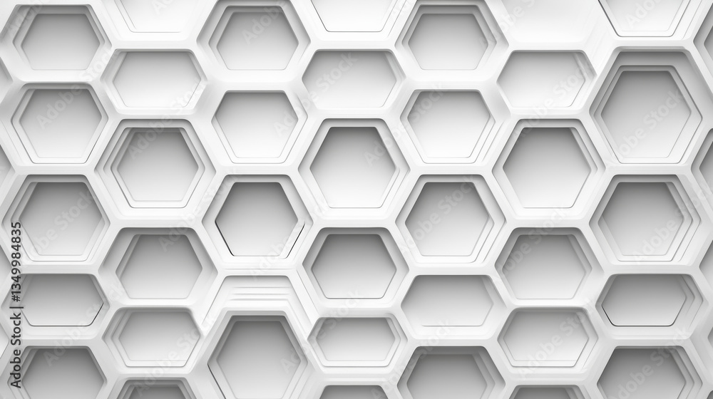Poster abstract geometric background with hexagons. design element