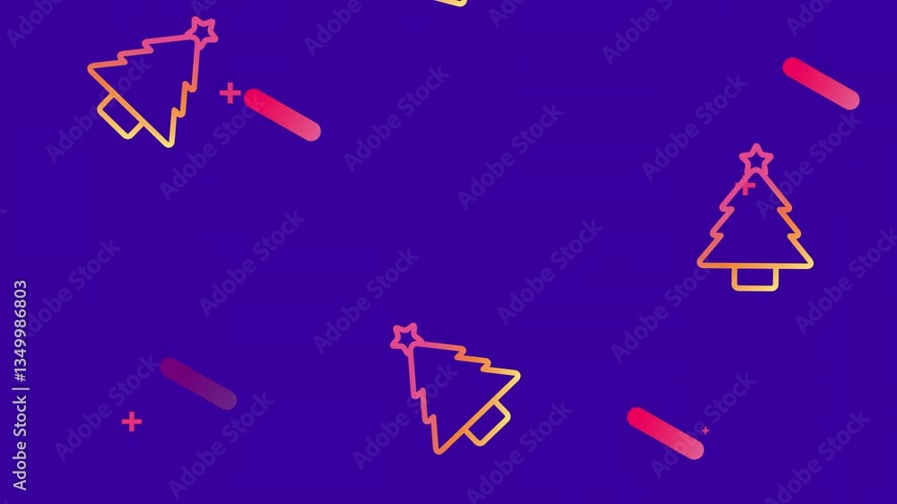 Aufkleber geometric background and abstract designs with various colors are scattered in the background.