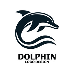  Dolphin Vector Logo Design