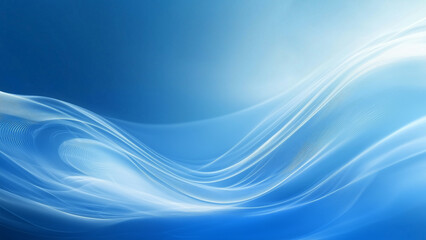 Futuristic Blue Background Featuring Linear Tech Elements