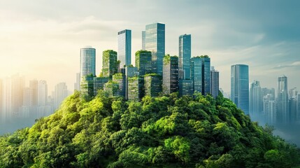 Green technology and forward-thinking policies drive urban growth with sustainability at the core.
