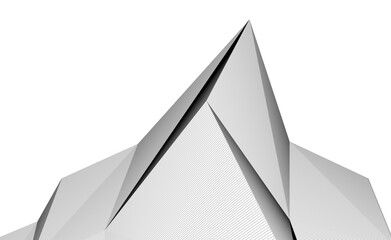 Abstract lines background vector 3d illustration