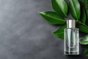 Sustainable serum vial - eco beauty, green skincare, pure innovation, natural formula, botanical blend, ethical commitment, clean ingredients, regenerative serum, conscious creation, mindful skincare.