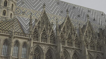 Vienna, Austria. St. Stephens Cathedral. Cathedral and Metropolitan Church of Saint Stephen and All Saints. Stephansdom. Metropolitankirche zu Sankt Stephan und allen Heiligen. 