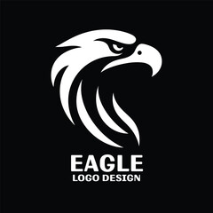 Obraz premium Eagle Vector Logo Design