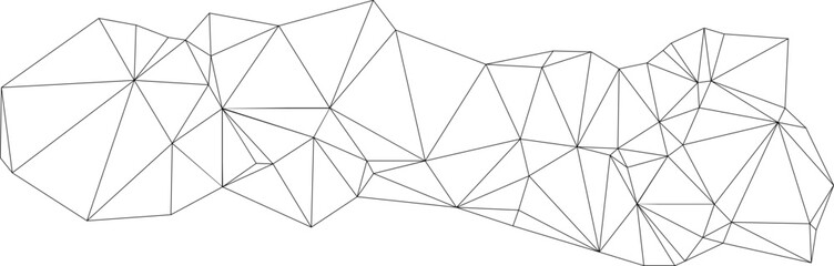 Obraz premium Abstract Trisngle Grid