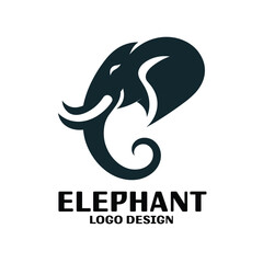 Obraz premium Elephant Vector Logo Design