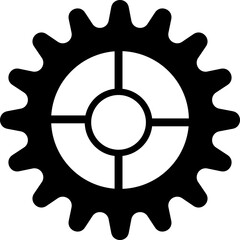 Obraz premium Gear icons. Parameter or setting symbol. Isolated on transparent background