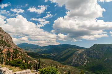 Delphi, the ancient sanctuary of Apollo, was the seat of the famous oracle of Greece. Nestled on...