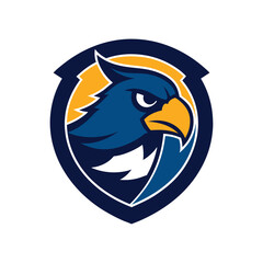 Eagle logo vector illustration icon