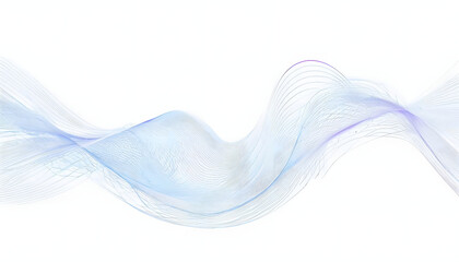 blue smoke on white background, Intricate Light Blue Lines Creating Oval Patterns On White