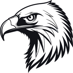 eagle head vector