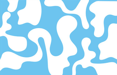 Abstract background with gradient wavy line pattern. Seamless wavy lines pattern