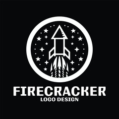 Firecracker Vector Logo Design