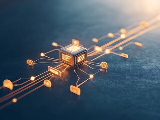 Digital Data Network for Global Connectivity.