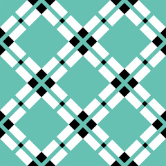 Seamless geometric checkered pattern. Vector Illustration.