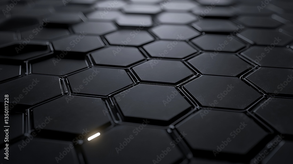 Poster abstract dark hexagon pattern background texture digital modern design technology geometric shapes s